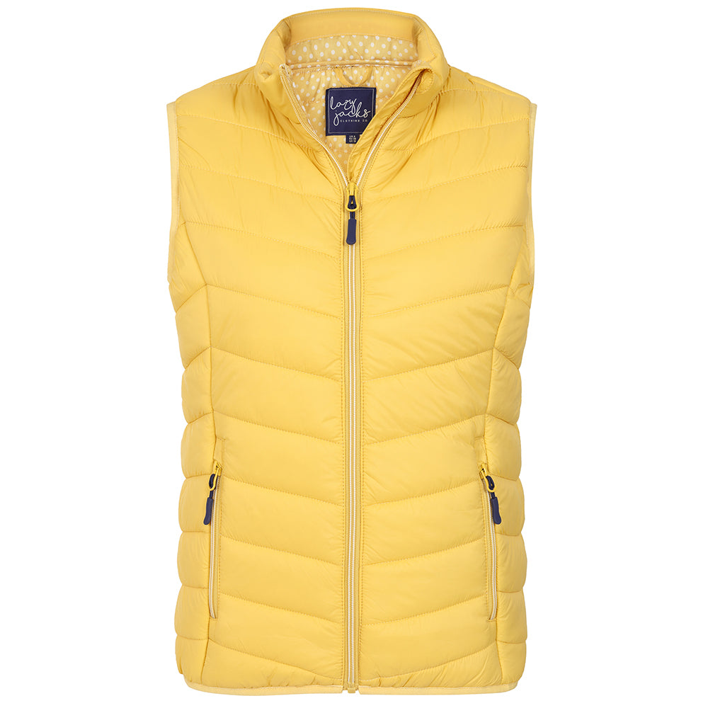 GL2 - Lightweight Padded Gilet - Lemon