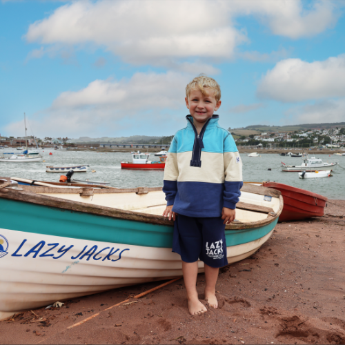 LJ19C - Boys Colour Block Sweatshirt - Spearmint