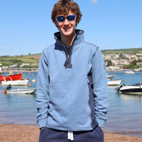 LJ18 - Men's Panel's Sweatshirt - Airforce