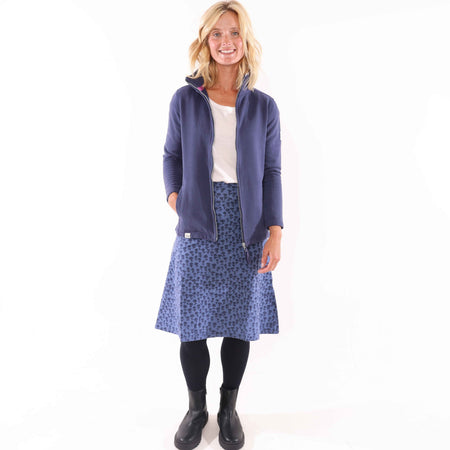 LJ41 - Printed Jersey Skirt - Dandy