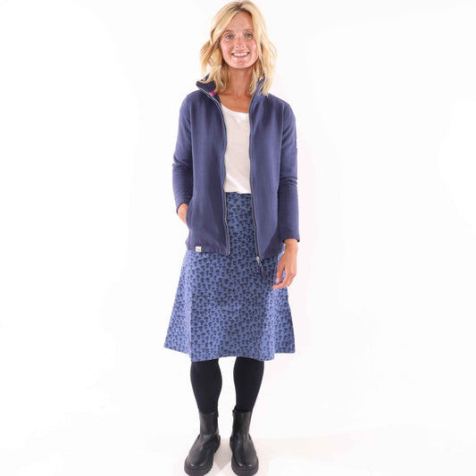 LJ41 - Printed Jersey Skirt - Dandy