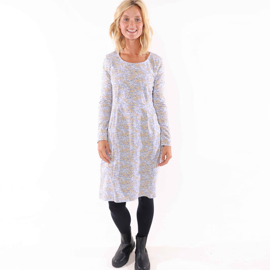 LJ219 - Ladies Printed Dress - Primrose