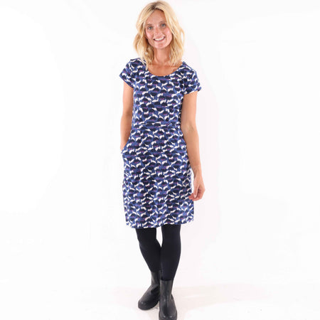 LJ120 - Printed Dress - Stem