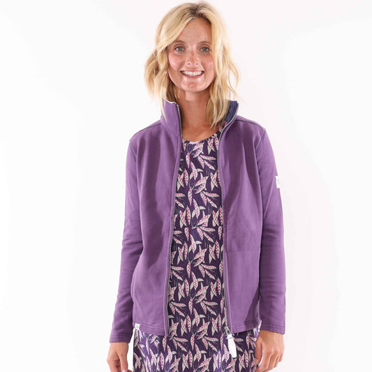 LJ114 - Printed Tunic Top - Barley