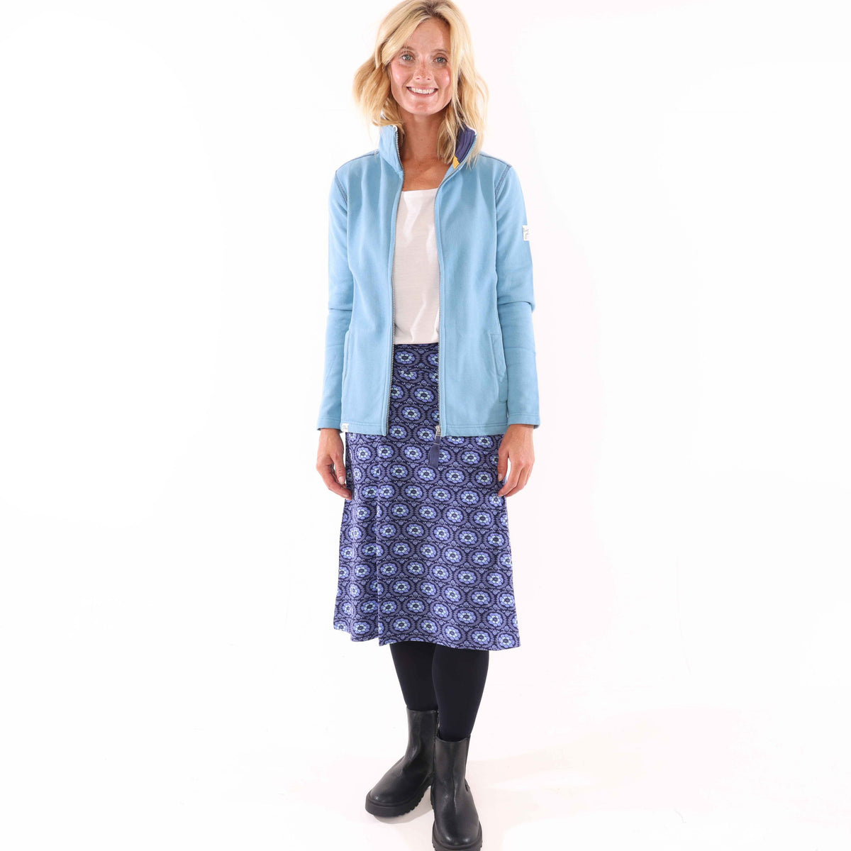 LJ41 - Ladies Jersey Skirt - Circle