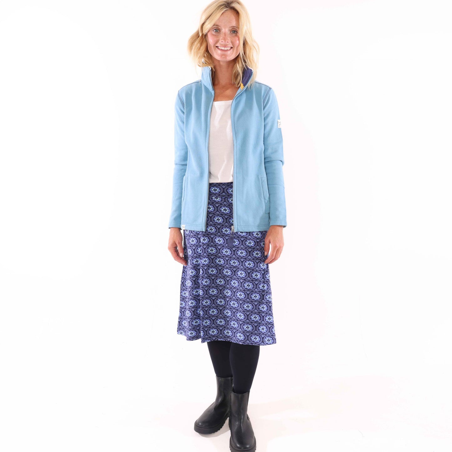 LJ41 - Ladies Jersey Skirt - Circle
