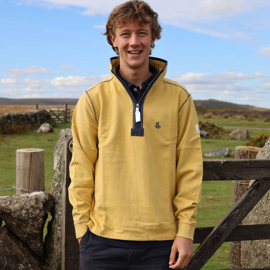 LJ40 - Men's 1/4 Zip - Heather