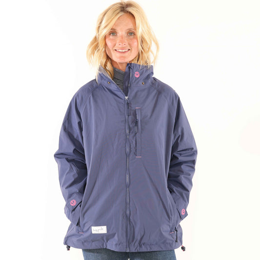LJ45 - Ladies Waterproof Coat - Twilight