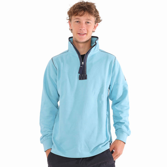 LJ40 - Men's 1/4 Zip Sweatshirt - Spearmint