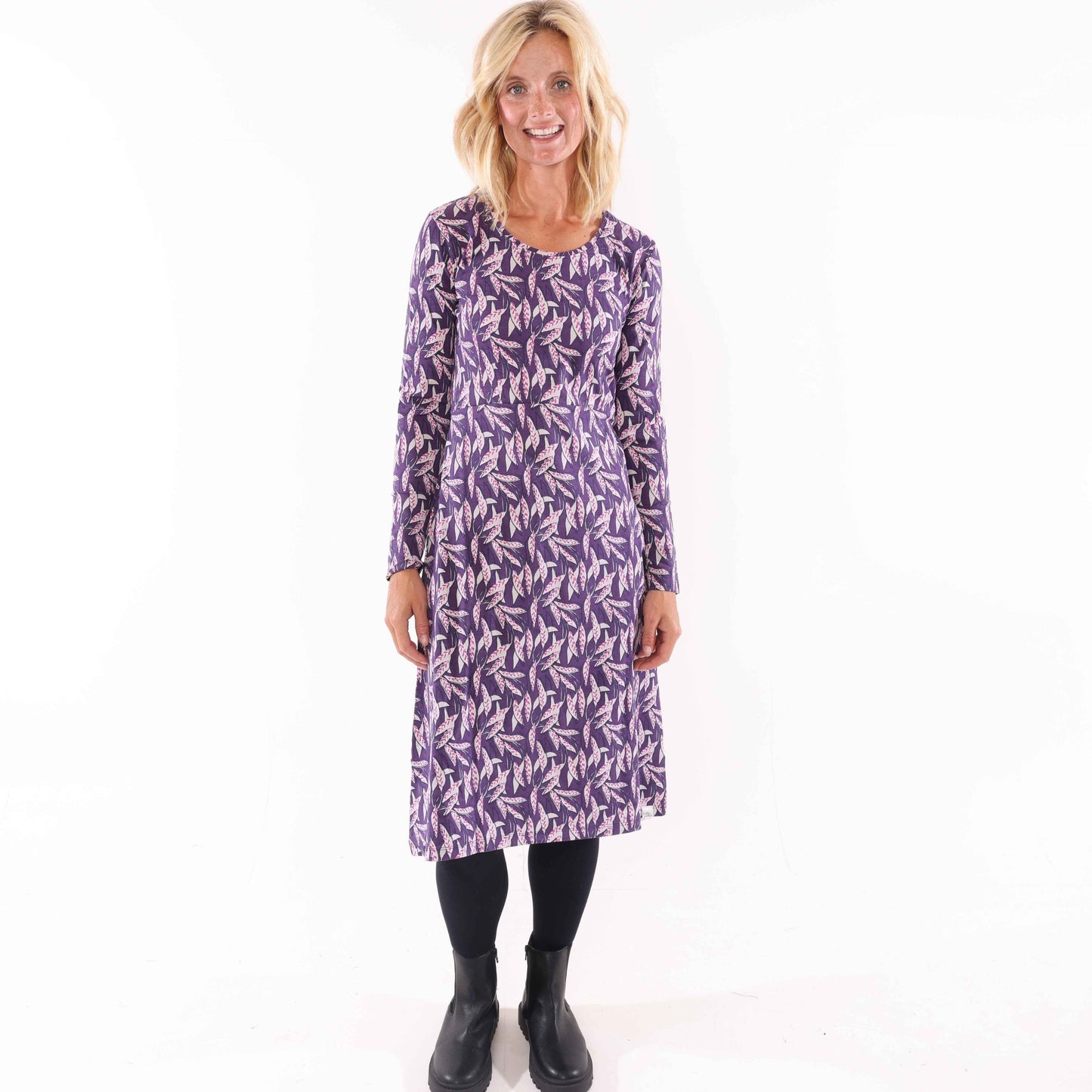 LJ70 - Ladies' Printed Dress - Barley