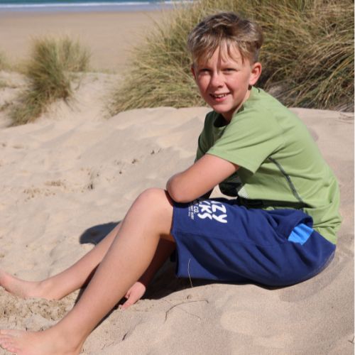 LJ57C - Boy's Jersey Shorts - Marine