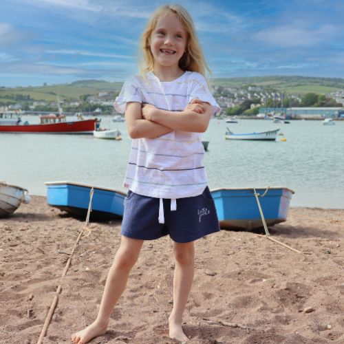 LJ55C - Girls Jersey Shorts - Twilight