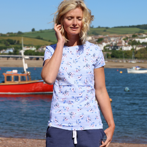 LJ8P - Ladies Printed T-Shirt - Meadow