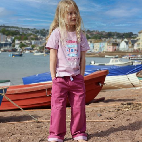 LJ11C - Casual Trousers - Magenta