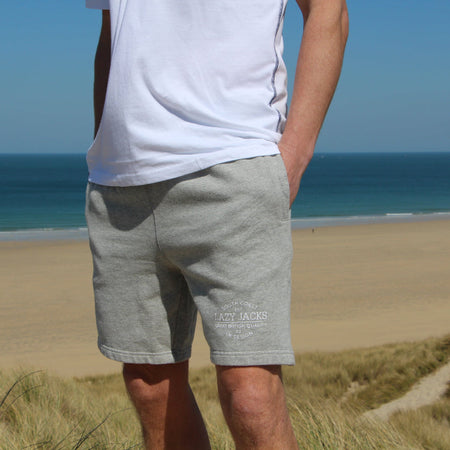 LJ16 - Men's Jersey Shorts - Grey Marl