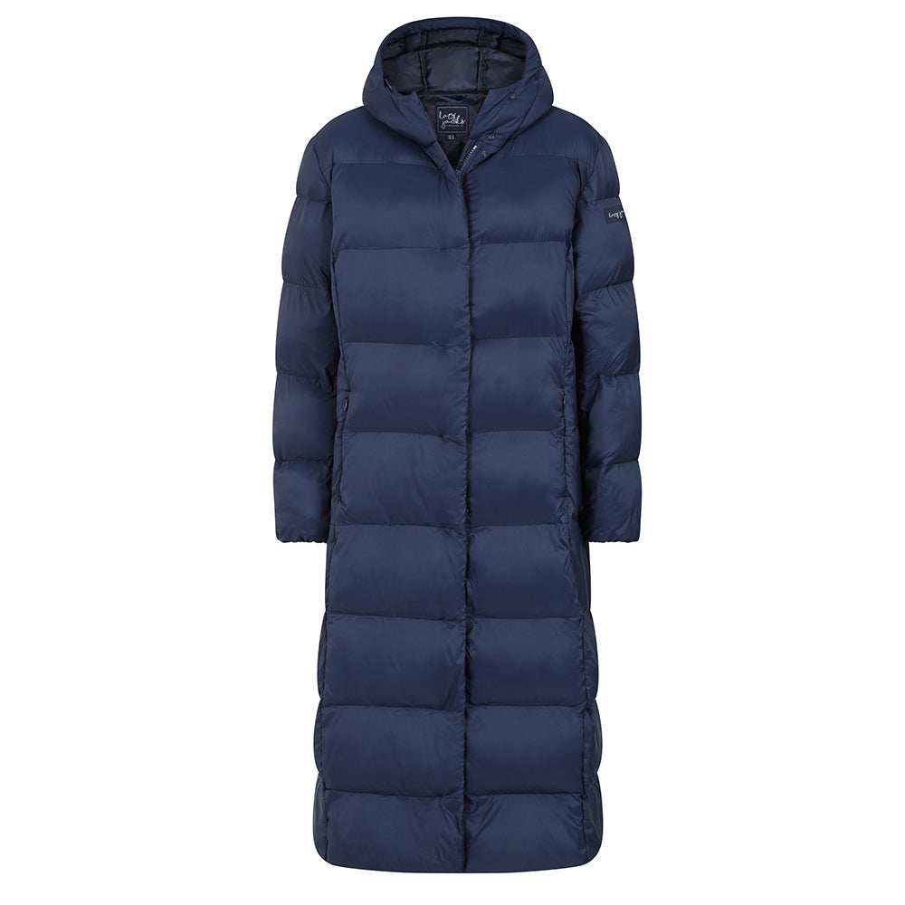 JK2 - Long Puffer Coat - Marine
