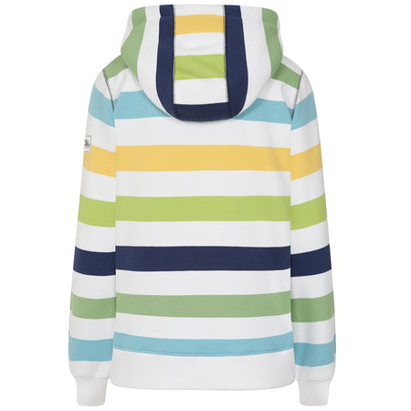 LJ101S - Ladies Stripe Full Zip Hoody - Greens