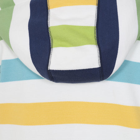 LJ101S - Ladies Stripe Full Zip Hoody - Greens