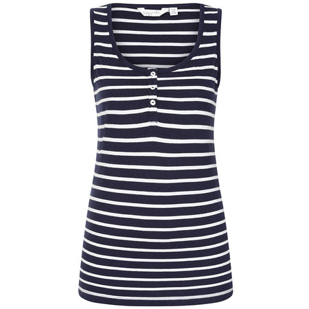 LJ110 - Ladies Cotton Cami - Marine