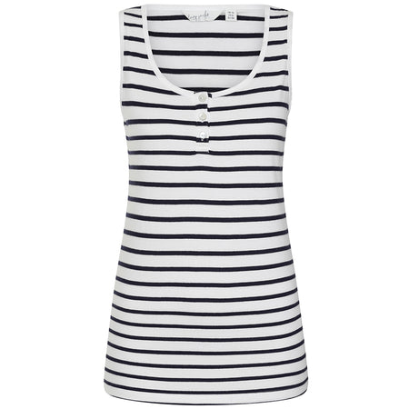LJ110 - Ladies Cotton Cami - White