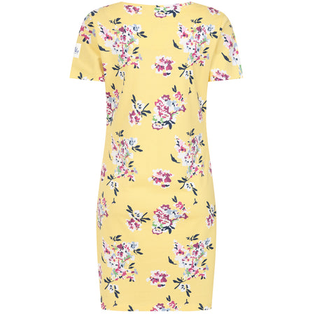 LJ115P - Patterned T-Shirt Dress - Wildflower