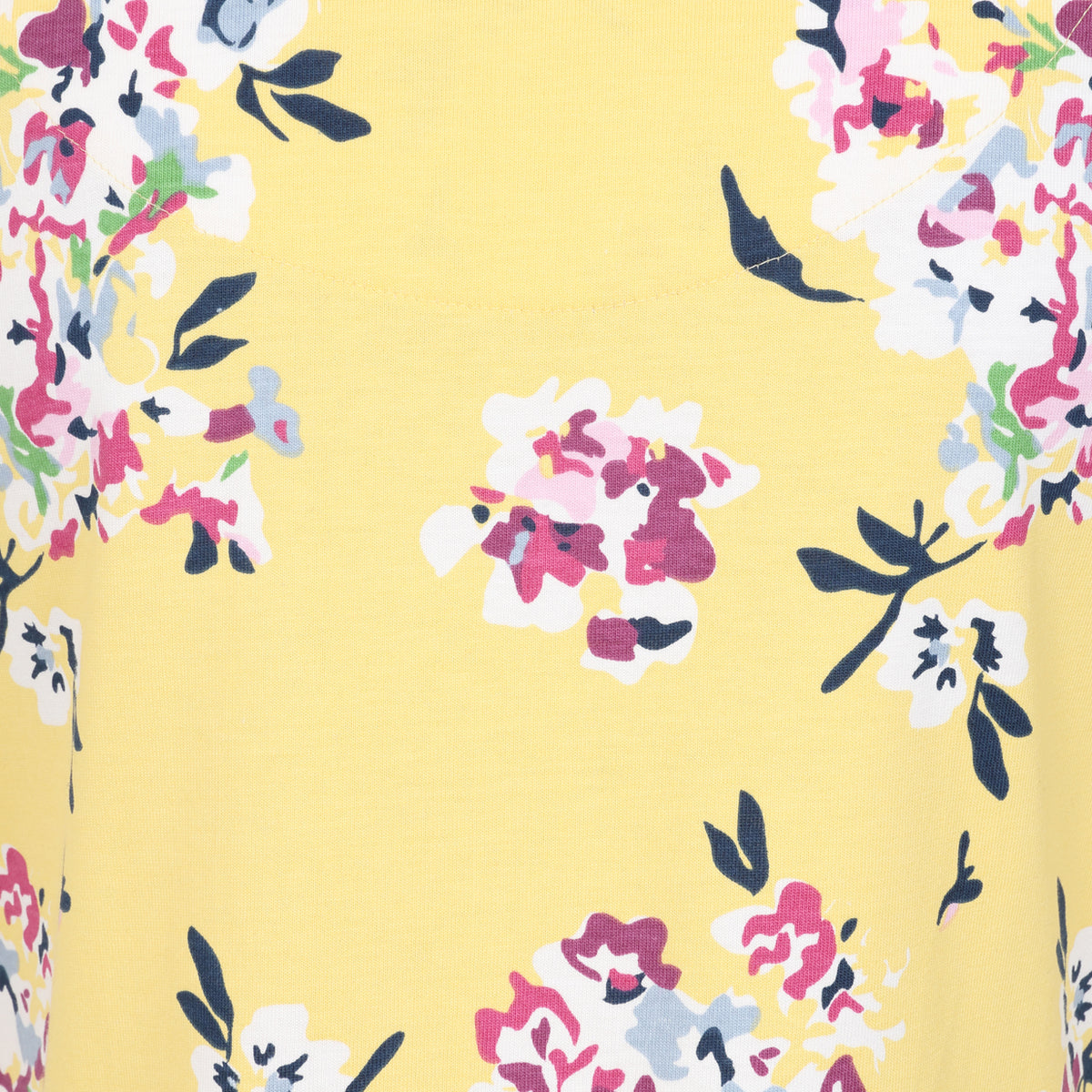LJ115P - Patterned T-Shirt Dress - Wildflower
