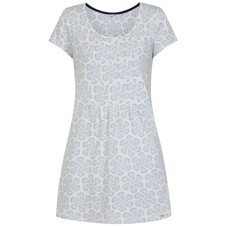 LJ116 - Printed Tunic Top - Swirls