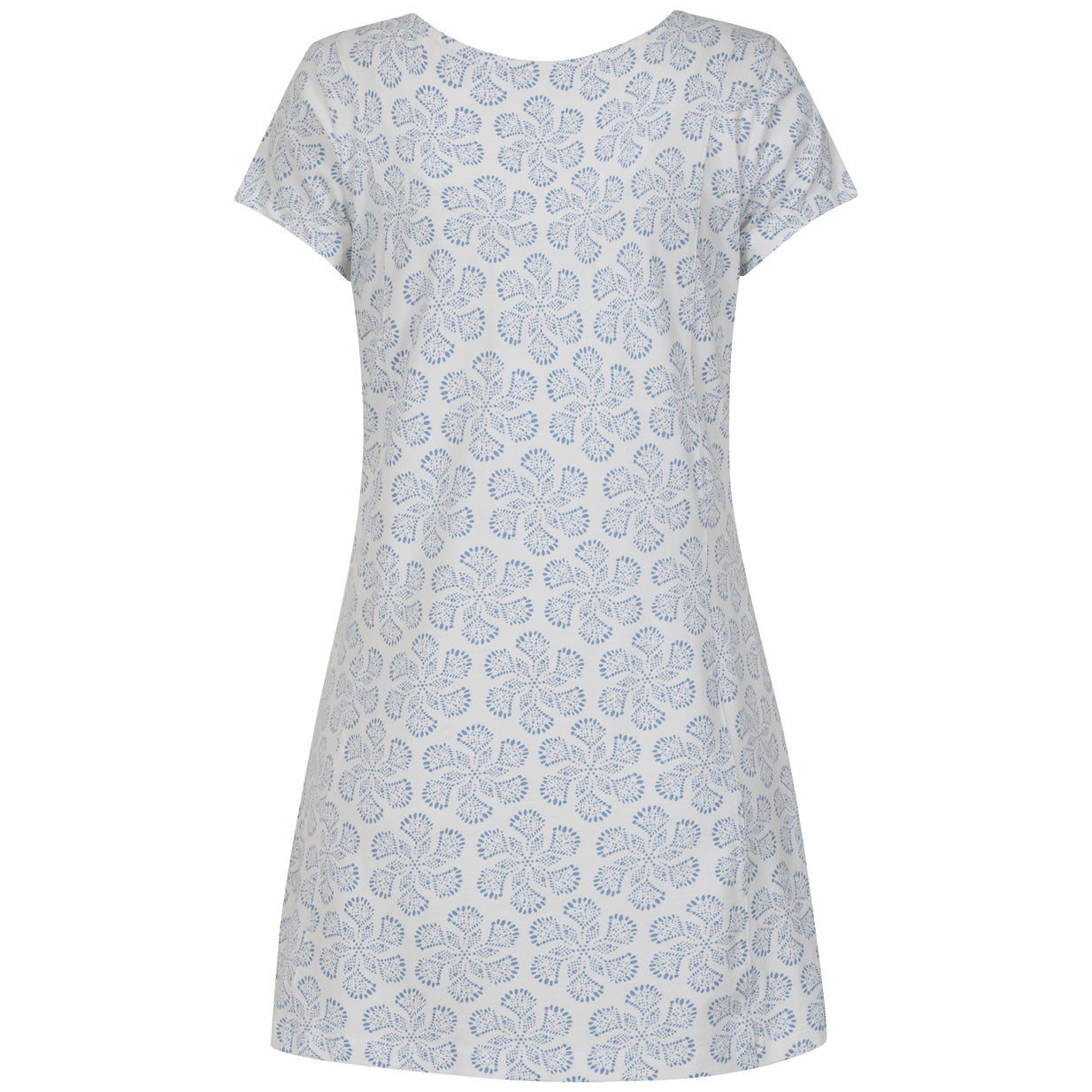 LJ116 - Printed Tunic Top - Swirls