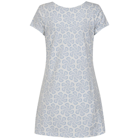 LJ116 - Printed Tunic Top - Swirls