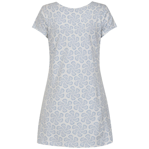 LJ116 - Printed Tunic Top - Swirls
