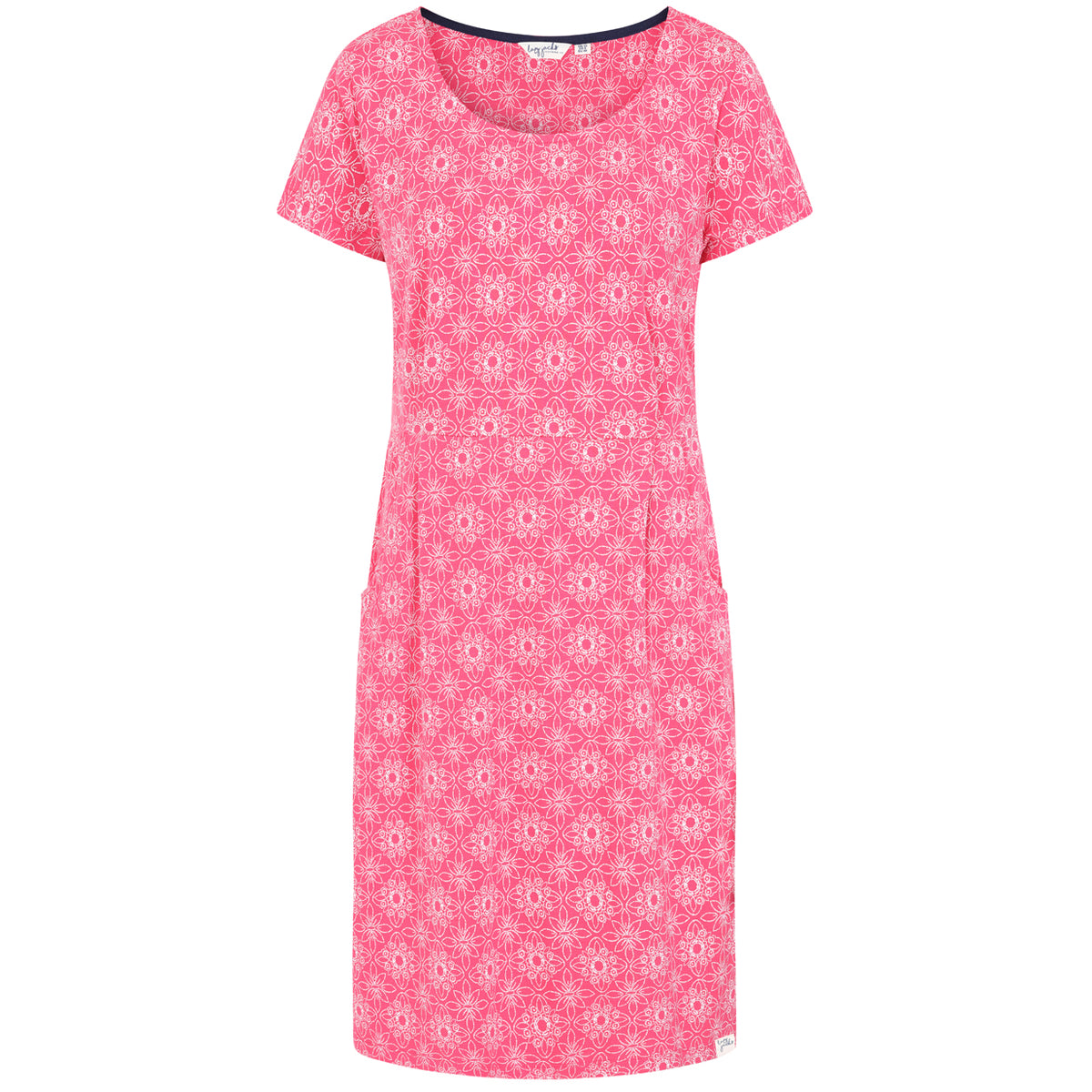 LJ120 - Printed Dress - Geo
