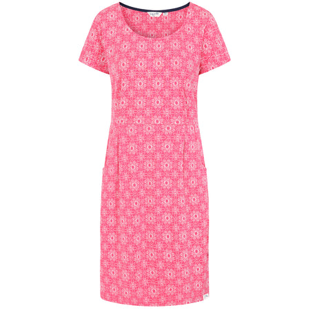 LJ120 - Printed Dress - Geo