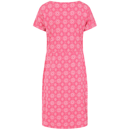 LJ120 - Printed Dress - Geo