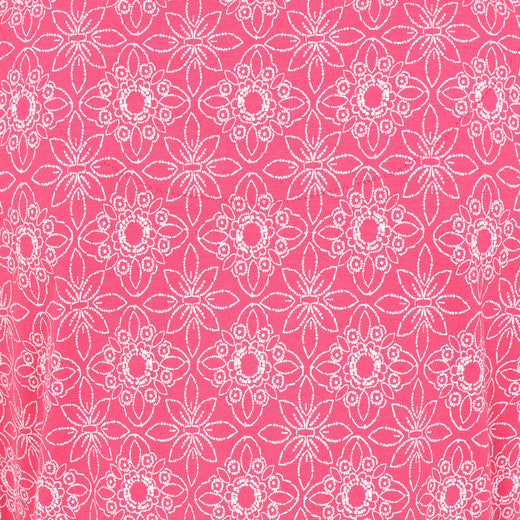 LJ120 - Printed Dress - Geo