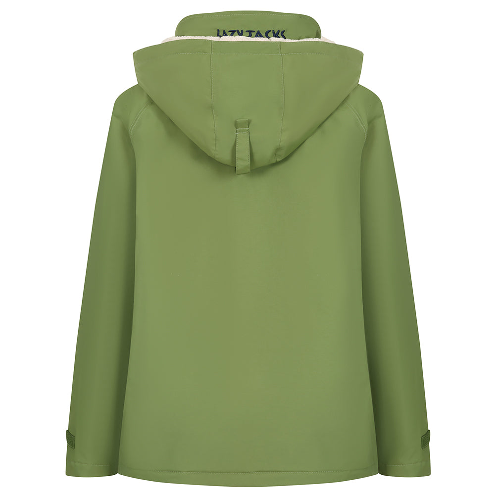 LJ158  - Snug Lined Coat - Sage