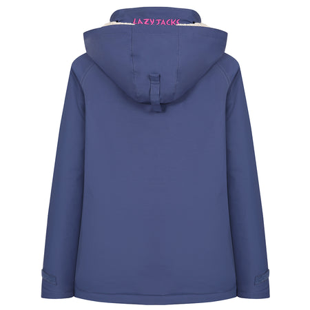 LJ158 - Snug Lined Coat - Twilight