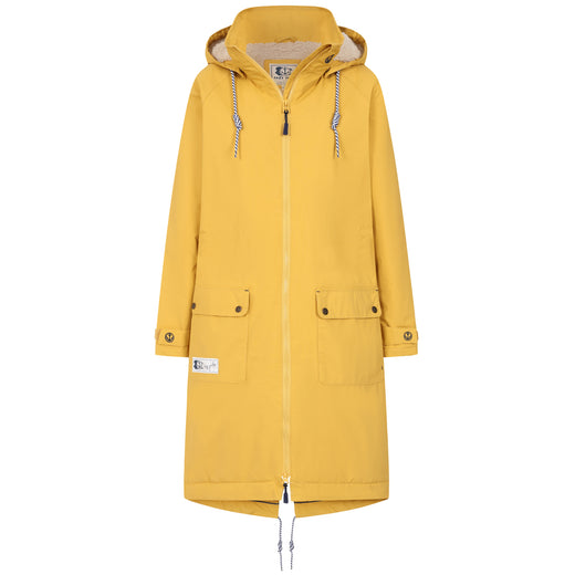 LJ159 - Ladies Long Lined Snug Coat - Heather
