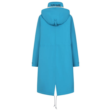LJ159 - Longline Snug Lined Coat - Petrol