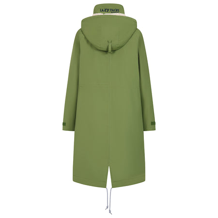 LJ159 - Longline Snug Lined Coat - Sage