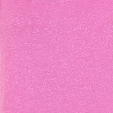 LJ163 - Ladies Roll Sleeve Tee - Raspberry