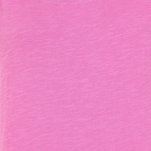 LJ163 - Ladies Roll Sleeve Tee - Raspberry