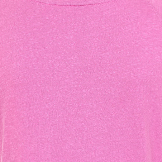 LJ163 - Ladies Roll Sleeve Tee - Raspberry