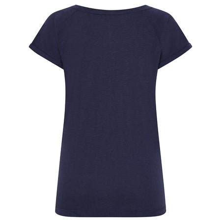LJ163 - Ladies Roll Sleeve Tee - Twilight