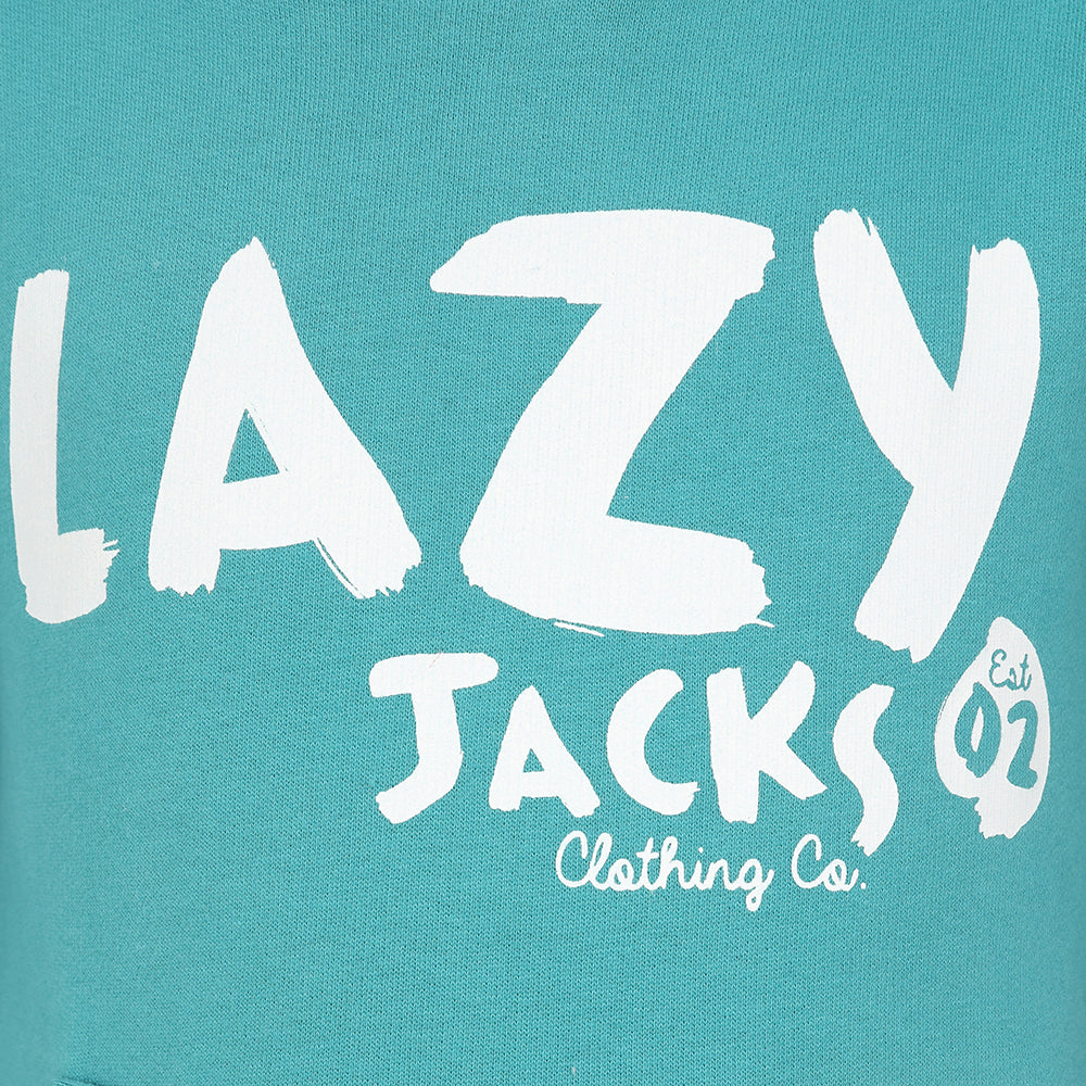 LJ21C - Boys Hooded Sweatshirt - Jade