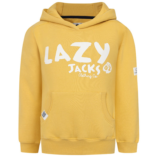LJ21C - Boys Hooded Sweatshirts - Lemon
