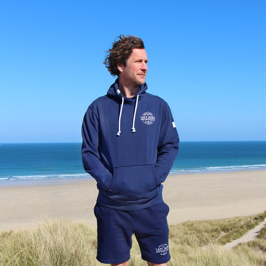 LJ21 - Men's Printed Hoody - Marine