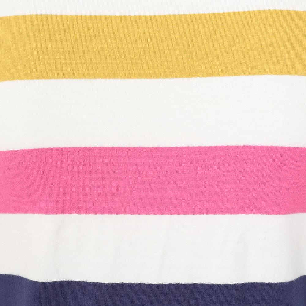 LJ97M - Multi Striped Breton Top - Chalk