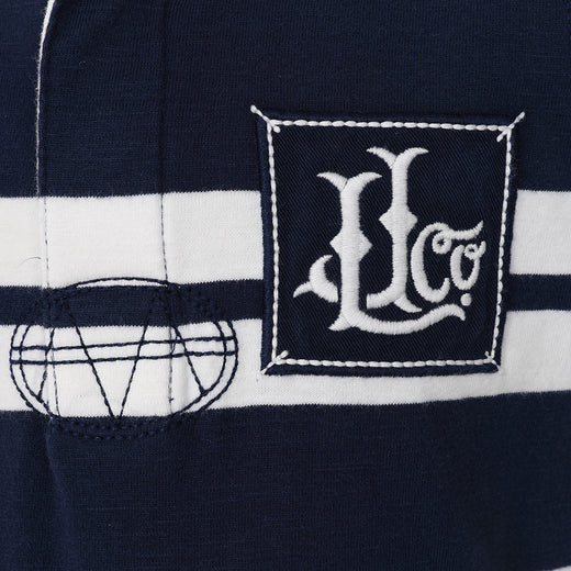LJ27C - Short Sleeve Rugby Shirt - Marine
