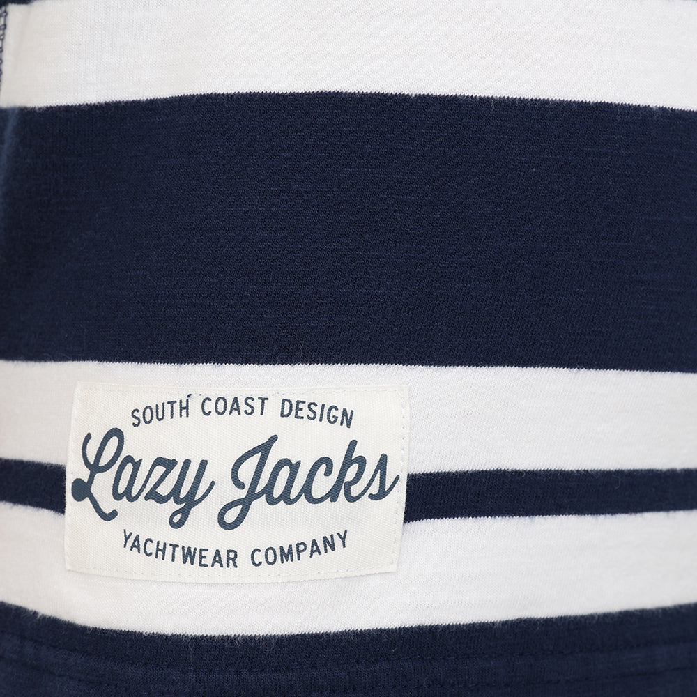 LJ27C - Short Sleeve Rugby Shirt - Marine