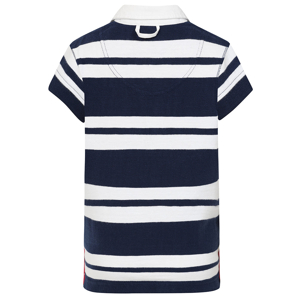 LJ27C - Short Sleeve Rugby Shirt - Marine